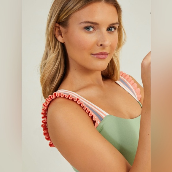 Ruffle tank top. Brand new with tags. - Picture 4 of 4